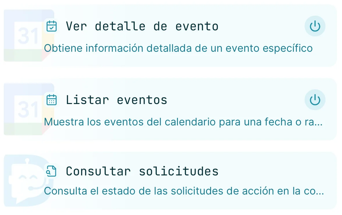 Ejemplo de consultas en la app